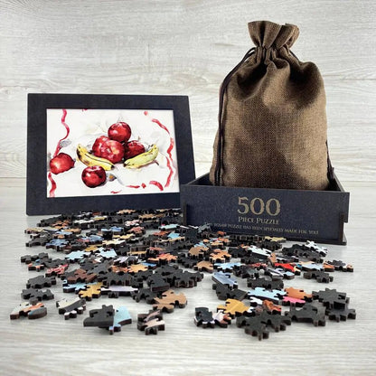 Still Life with Apples and Bananas Puzzle - PuzzlesPrint