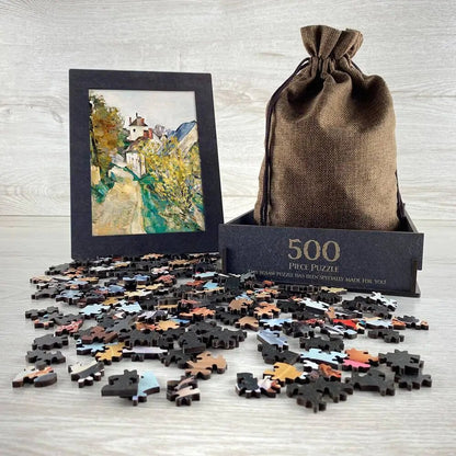 The House of Dr. Gachet in Auvers - sur - Oise Puzzle - PuzzlesPrint