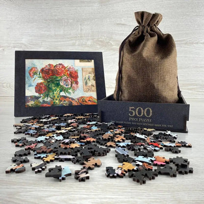 Still Life with Peonies Puzzle - PuzzlesPrint