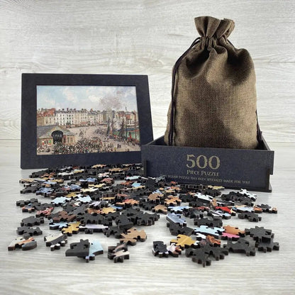 Fishmarket Puzzle - PuzzlesPrint