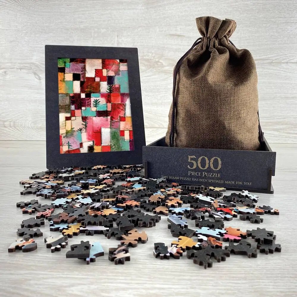 Redgreen and Violet - Yellow Rhythms Puzzle - PuzzlesPrint