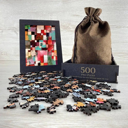 Redgreen and Violet - Yellow Rhythms Puzzle - PuzzlesPrint