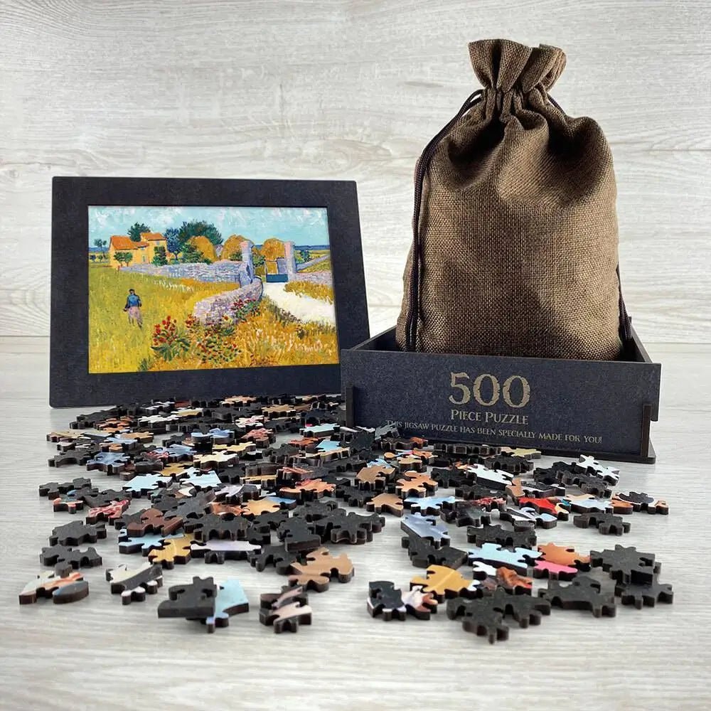 Farmhouse in Provence Puzzle - PuzzlesPrint