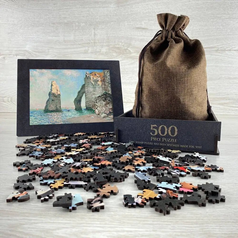 The Cliffs at Étretat Puzzle - PuzzlesPrint