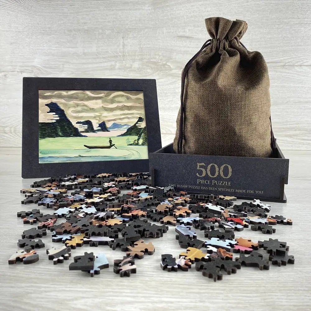 Mountain Lake Puzzle - PuzzlesPrint