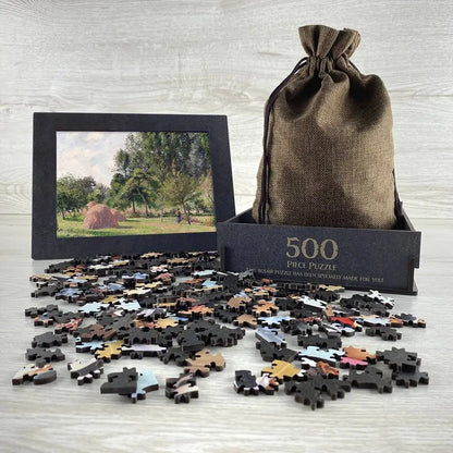 Haystacks, Morning, Éragny Puzzle - PuzzlesPrint