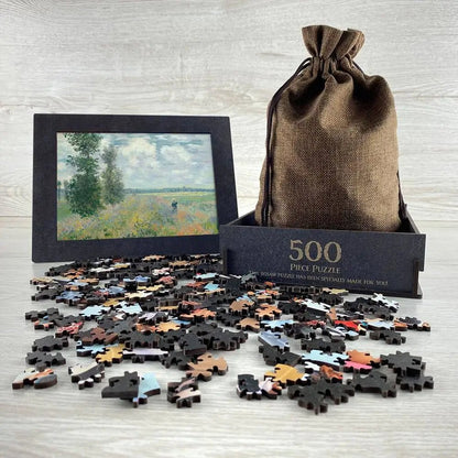 Poppy Fields near Argenteuil Puzzle - PuzzlesPrint