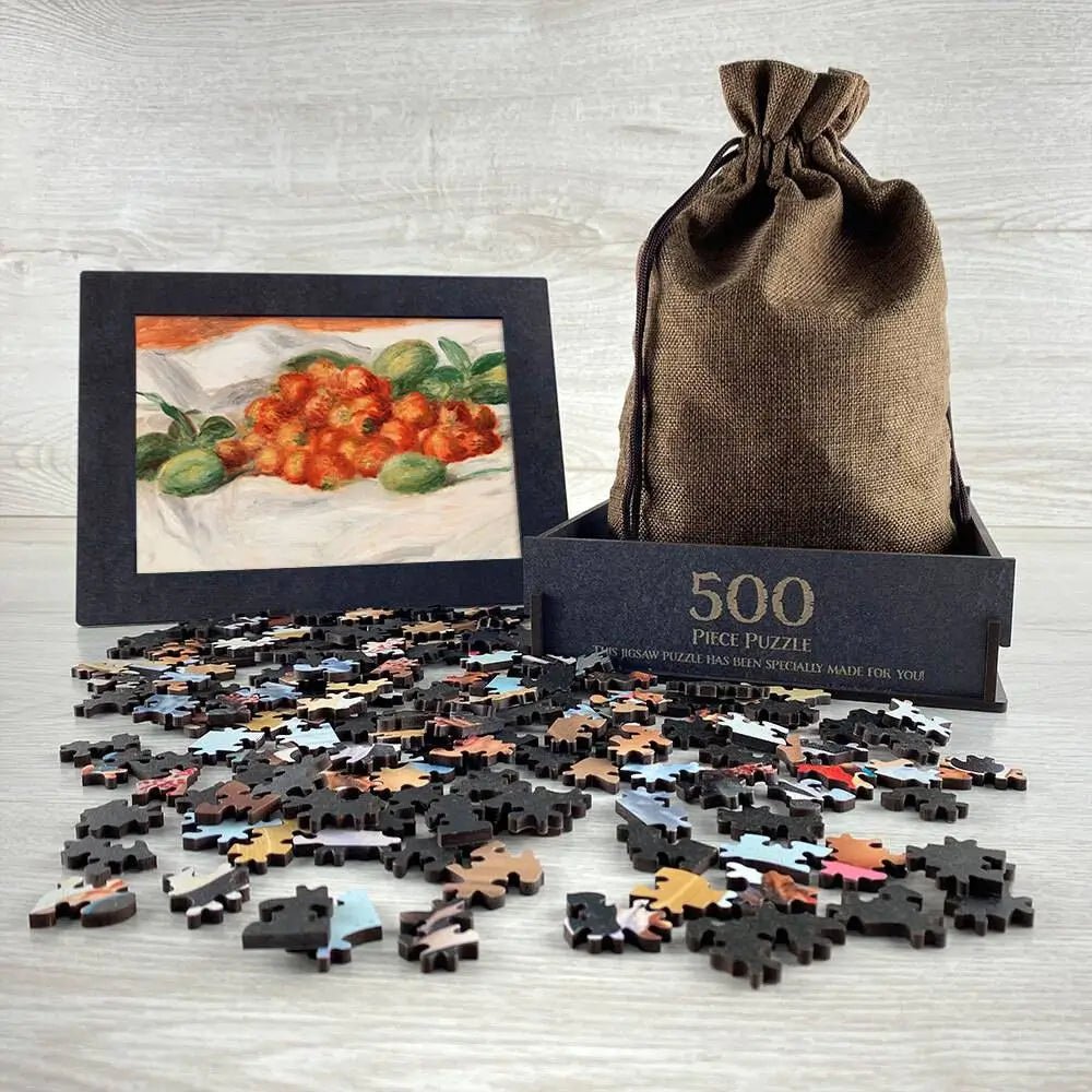 Strawberries and Almonds Puzzle - PuzzlesPrint