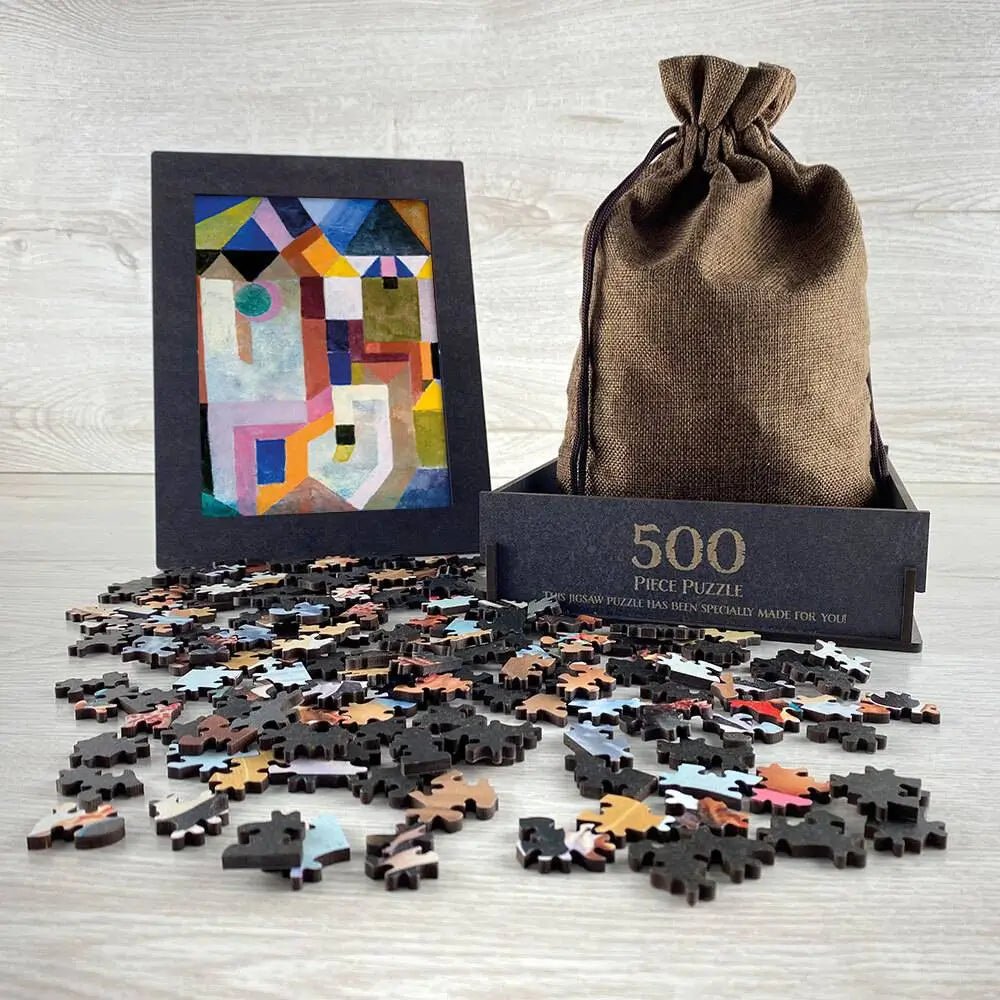 Colorful Architecture Puzzle - PuzzlesPrint