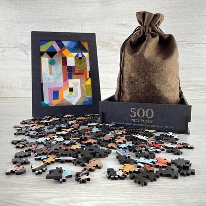 Colorful Architecture Puzzle - PuzzlesPrint