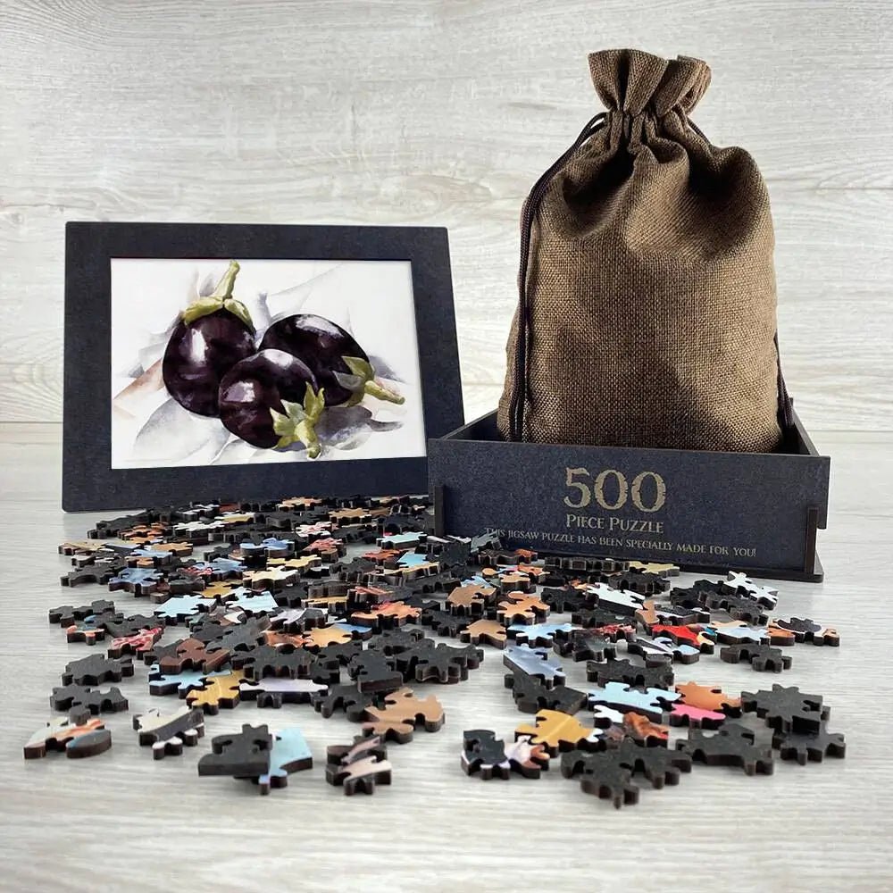 Eggplants Puzzle - PuzzlesPrint