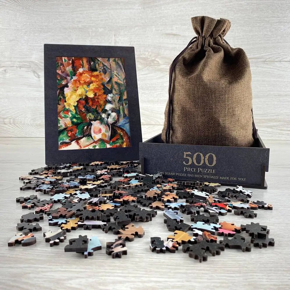 The Flowered Vase Puzzle - PuzzlesPrint