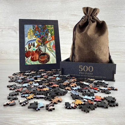 Still Life with Jug and African Bowl Puzzle - PuzzlesPrint