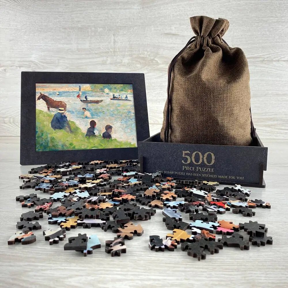 Horse and Boats Puzzle - PuzzlesPrint
