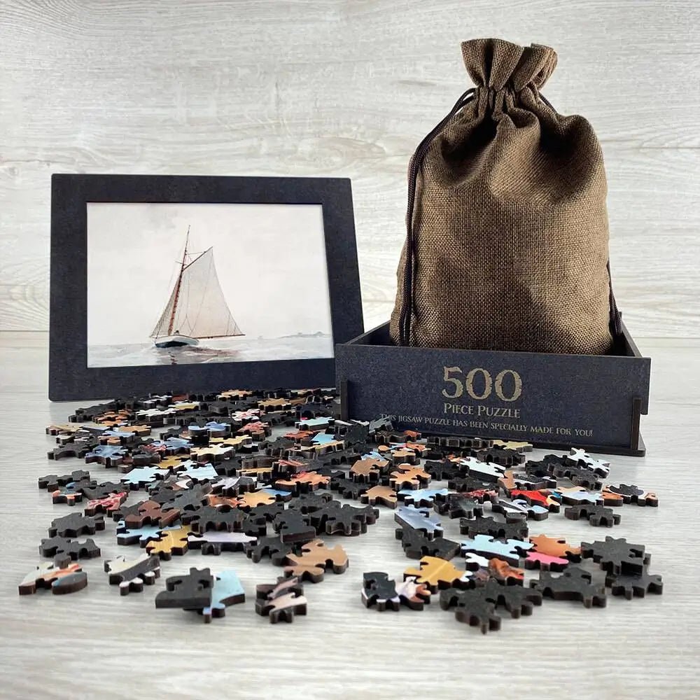 Sailing off Gloucester Puzzle - PuzzlesPrint