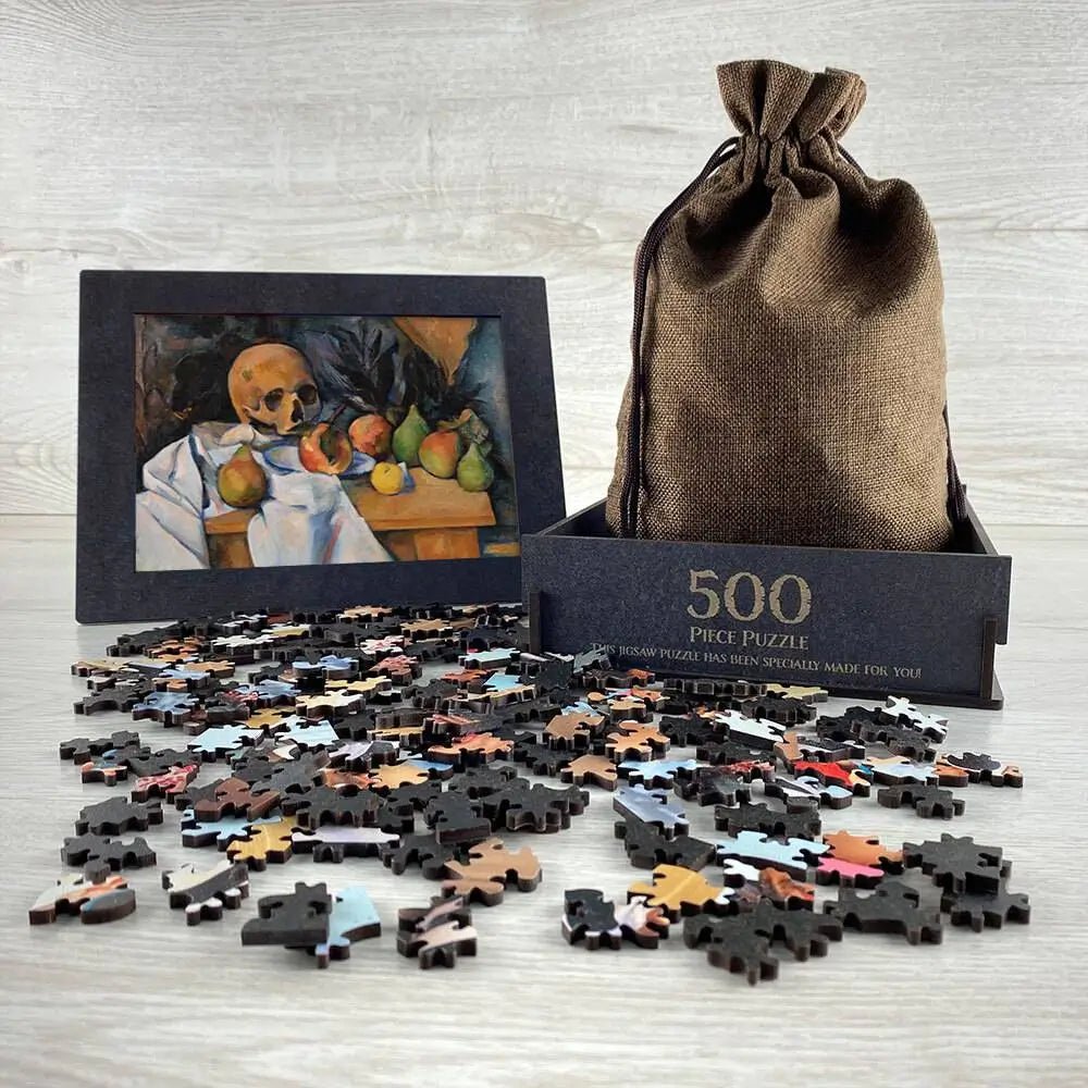 Still Life with Skull Puzzle - PuzzlesPrint