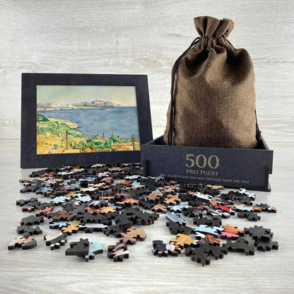 The Gulf of Marseilles Seen from L'Estaque Puzzle - PuzzlesPrint