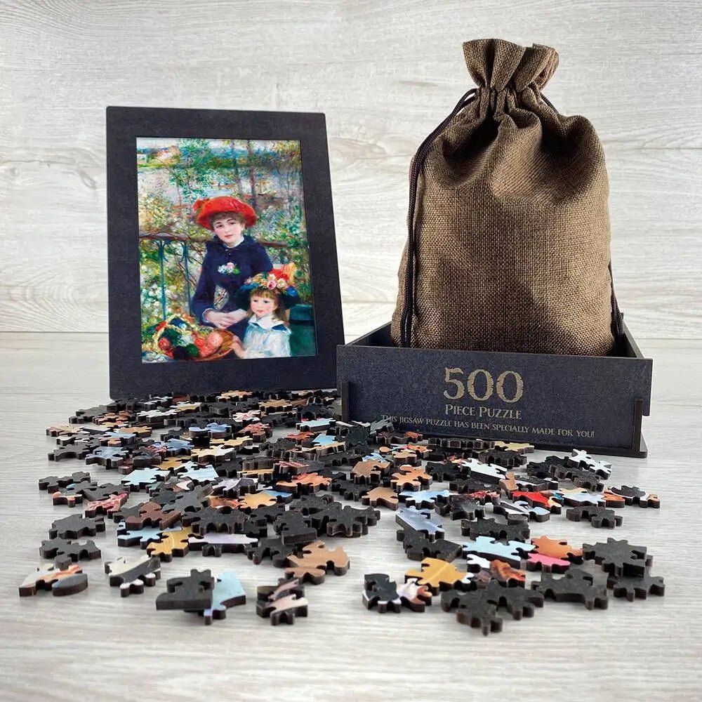 Two Sisters (On the Terrace) Puzzle - PuzzlesPrint