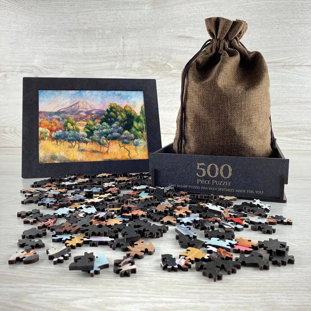 Montagne Sainte - Victoire (Paysage) Puzzle - PuzzlesPrint