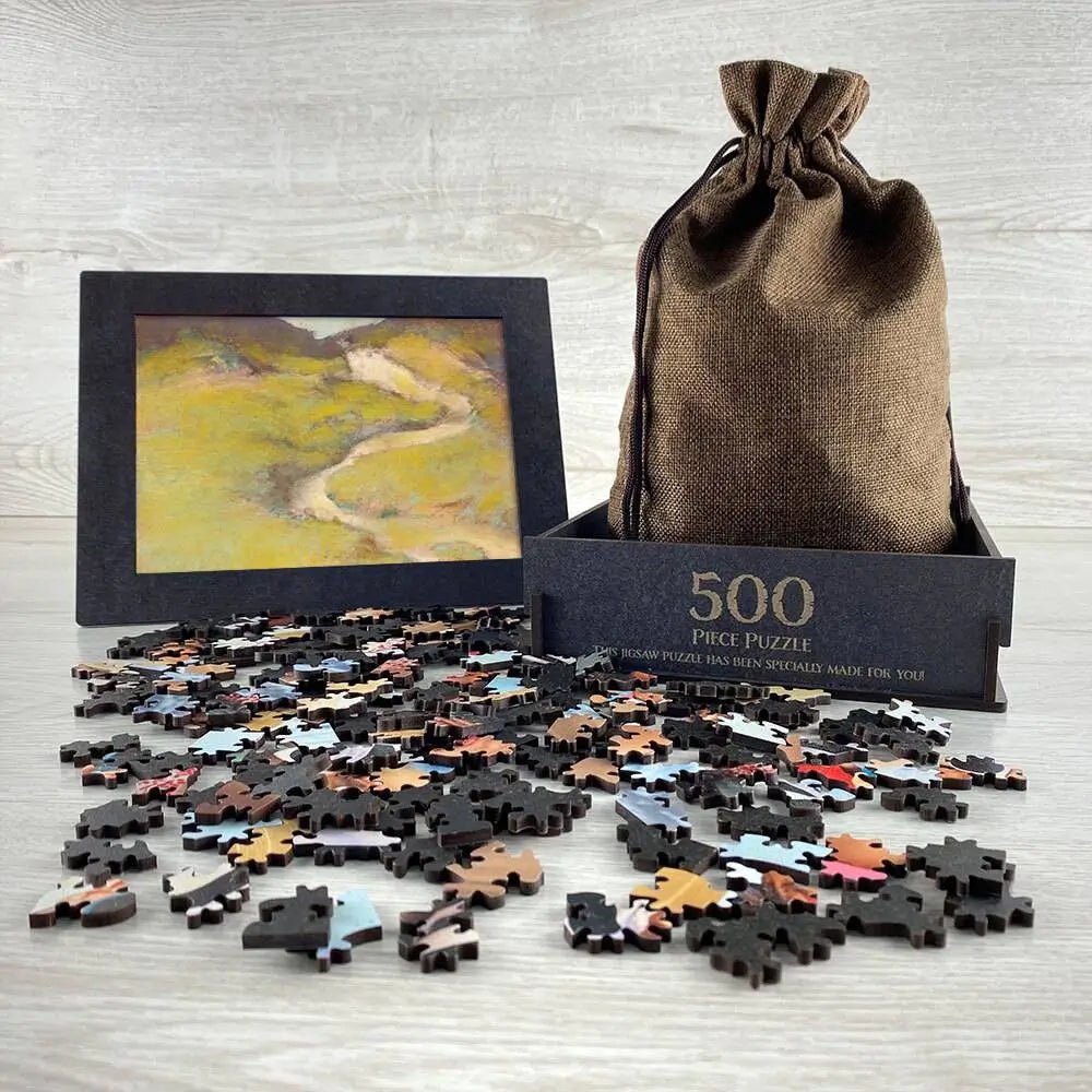 Pathway in a Field Puzzle - PuzzlesPrint