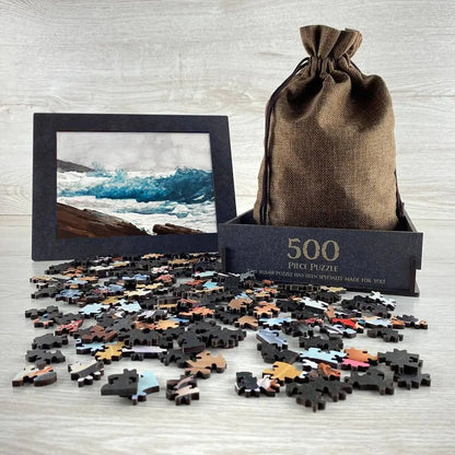 Prout’s Neck, Breakers Puzzle - PuzzlesPrint