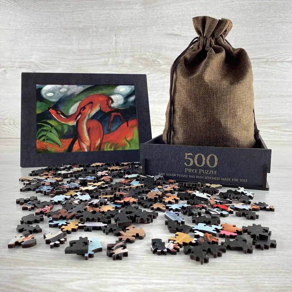 Red Deer II Puzzle - PuzzlesPrint