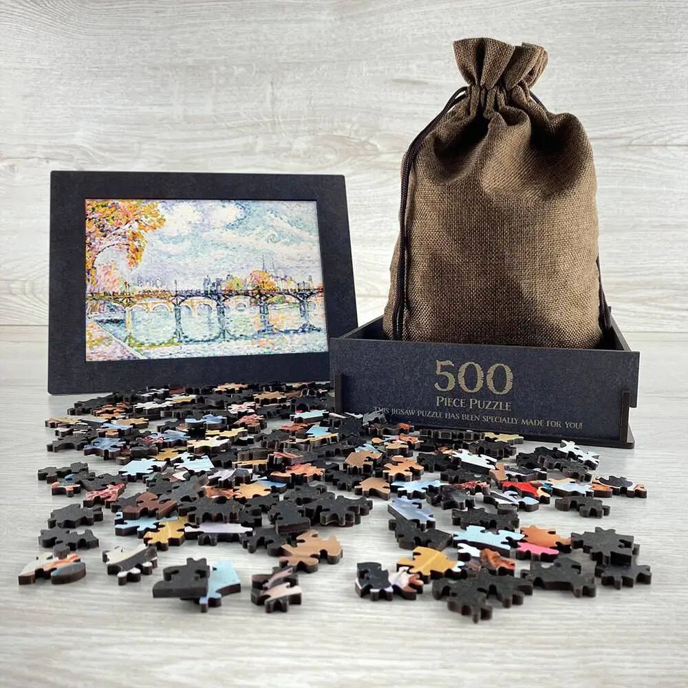 The Pont des Arts Puzzle - PuzzlesPrint