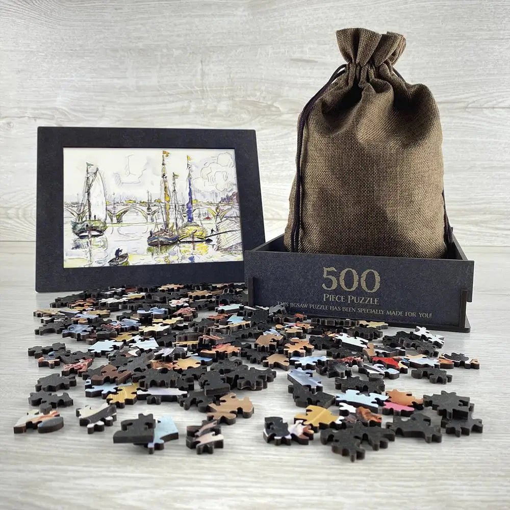 The Port of Bordeaux Puzzle - PuzzlesPrint