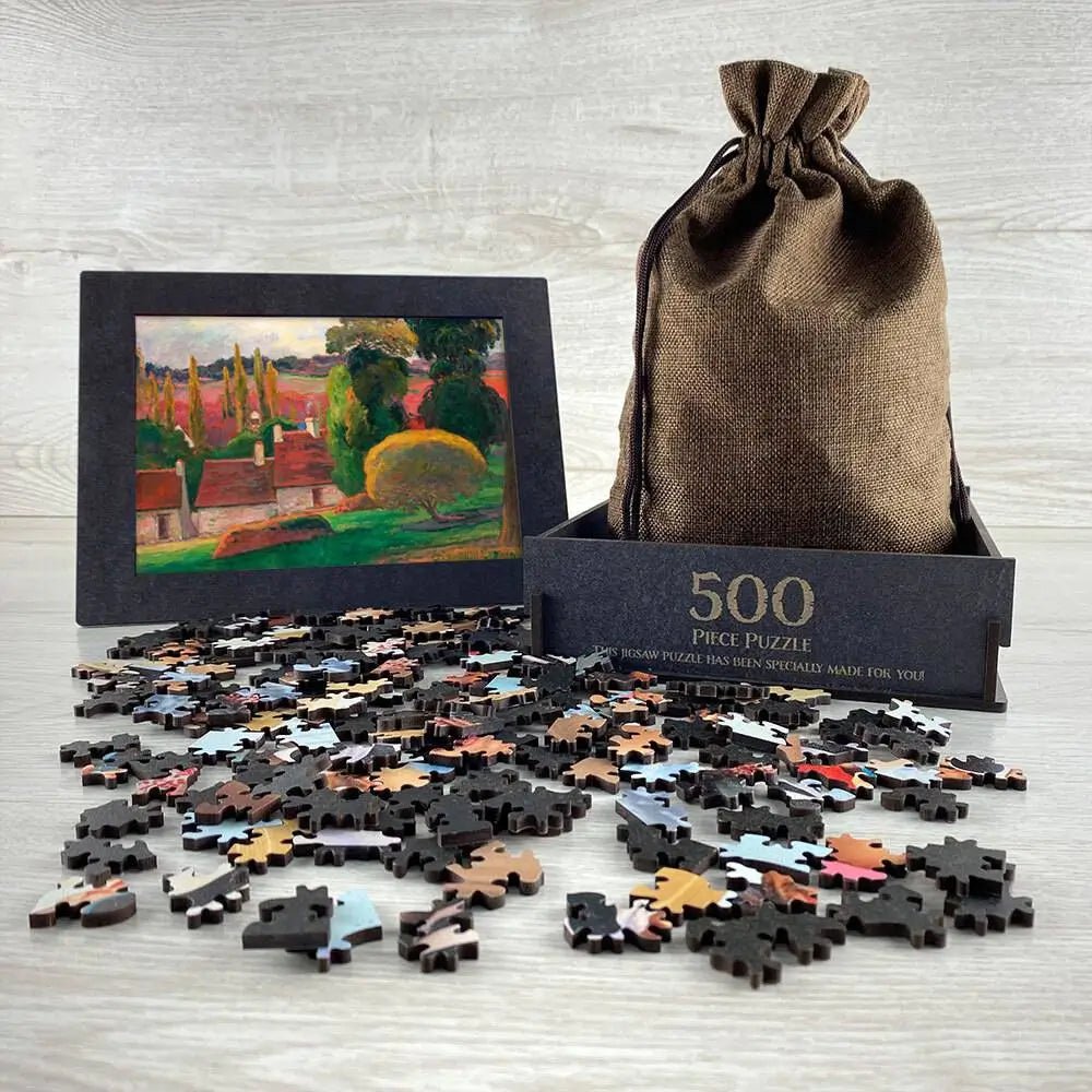 A Farm in Brittany Puzzle - PuzzlesPrint