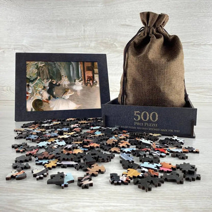 The Rehearsal of the Ballet on Stage Puzzle - PuzzlesPrint