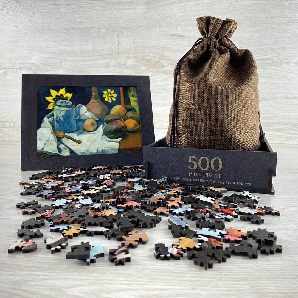 Still Life with Teapot and Fruit Puzzle - PuzzlesPrint