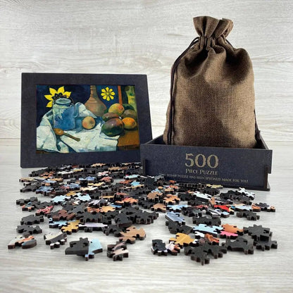 Still Life with Teapot and Fruit Puzzle - PuzzlesPrint