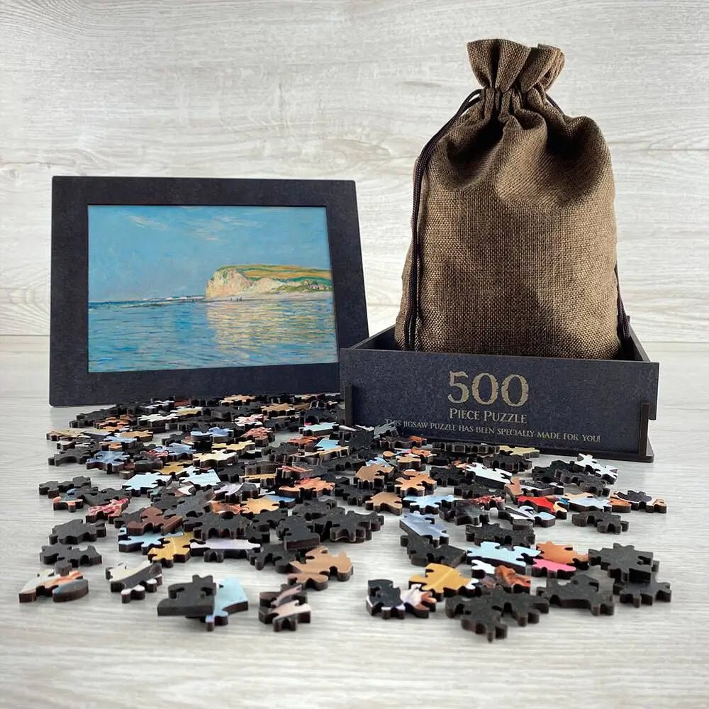 Low Tide at Pourville, near Dieppe Puzzle - PuzzlesPrint