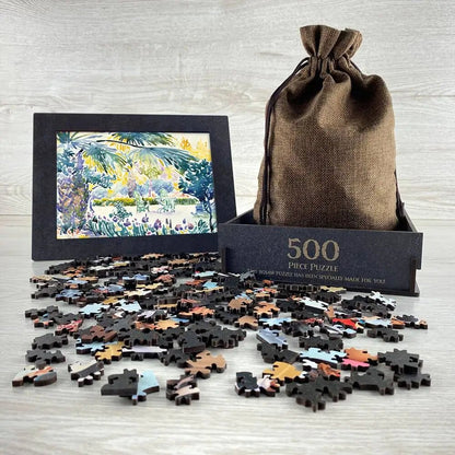 Garden of the Painter at Saint Clair Puzzle - PuzzlesPrint