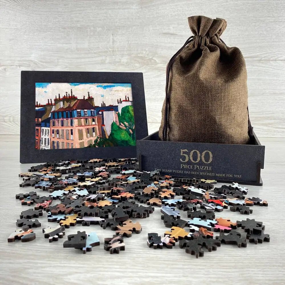 Rooftops, Paris Puzzle - PuzzlesPrint