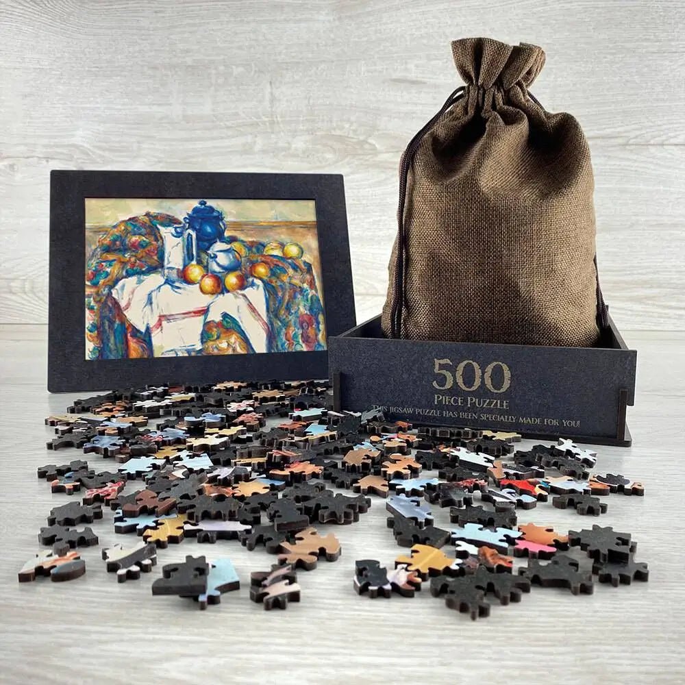 Still Life with Blue Pot Puzzle - PuzzlesPrint