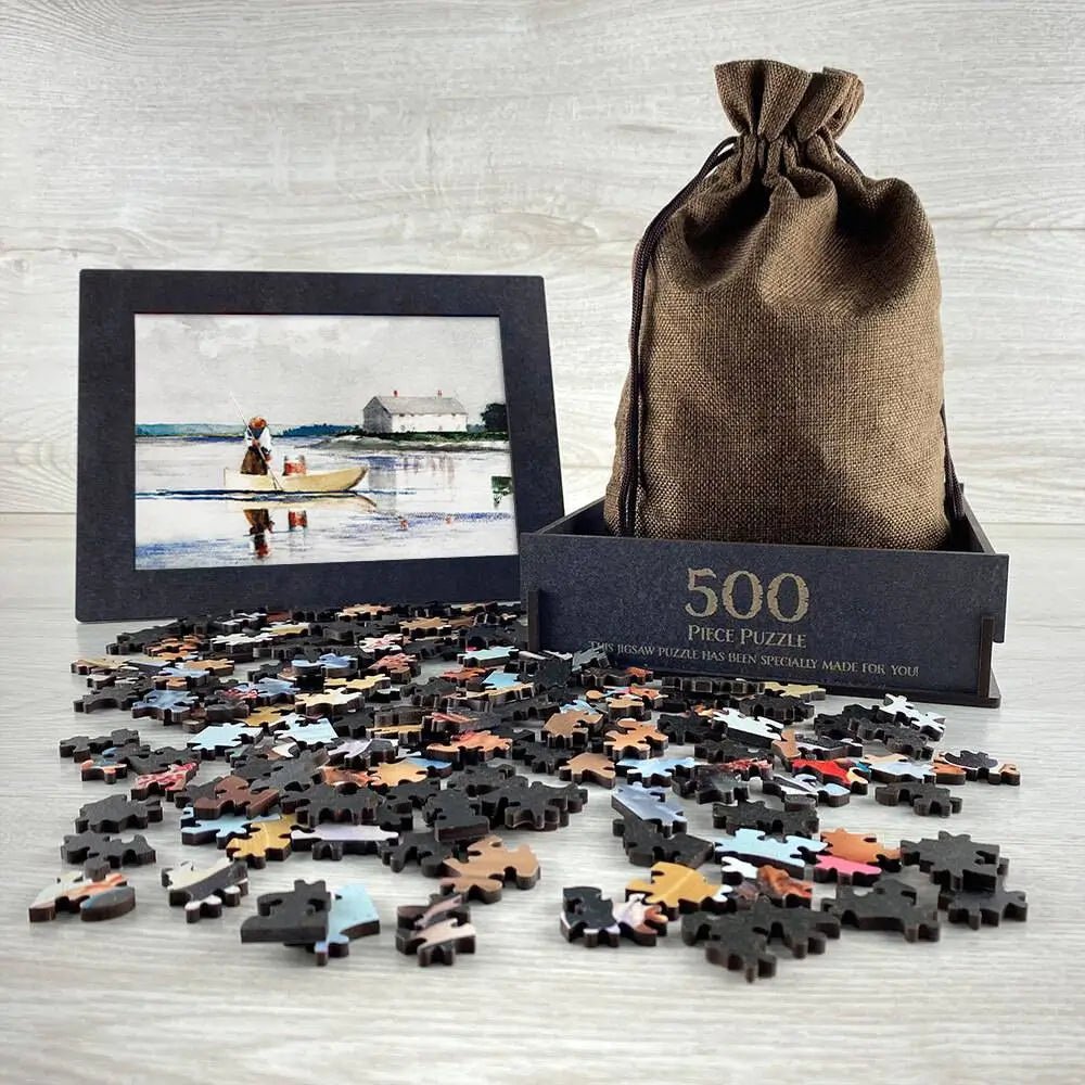 Spearing Eels Puzzle - PuzzlesPrint