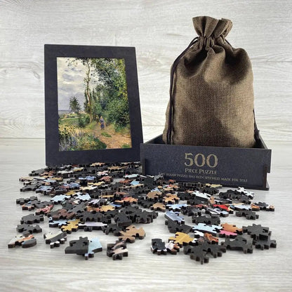 Côte des Grouettes, near Pontoise Puzzle - PuzzlesPrint