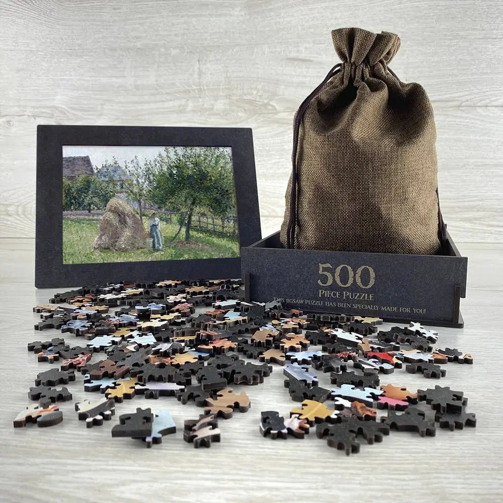 Apple Trees in Eragny, Sunny Morning Puzzle - PuzzlesPrint