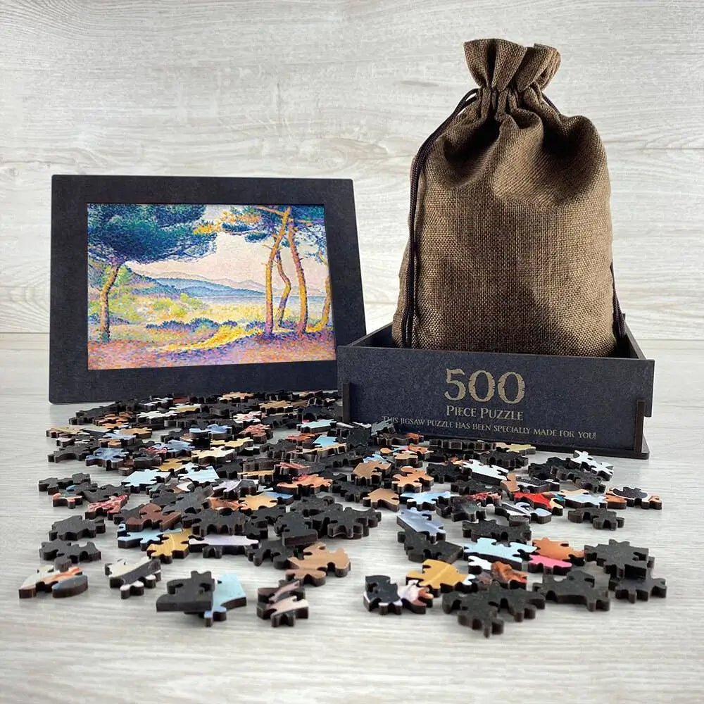 Pines Along the Shore Puzzle - PuzzlesPrint
