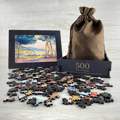 Pines Along the Shore Puzzle - PuzzlesPrint
