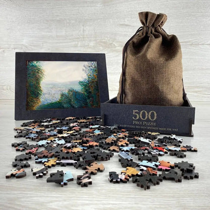 The Auvers Valley on the Oise River Puzzle - PuzzlesPrint