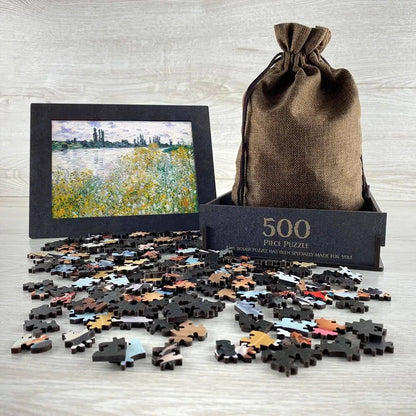 Île aux Fleurs near Vétheuil Puzzle - PuzzlesPrint