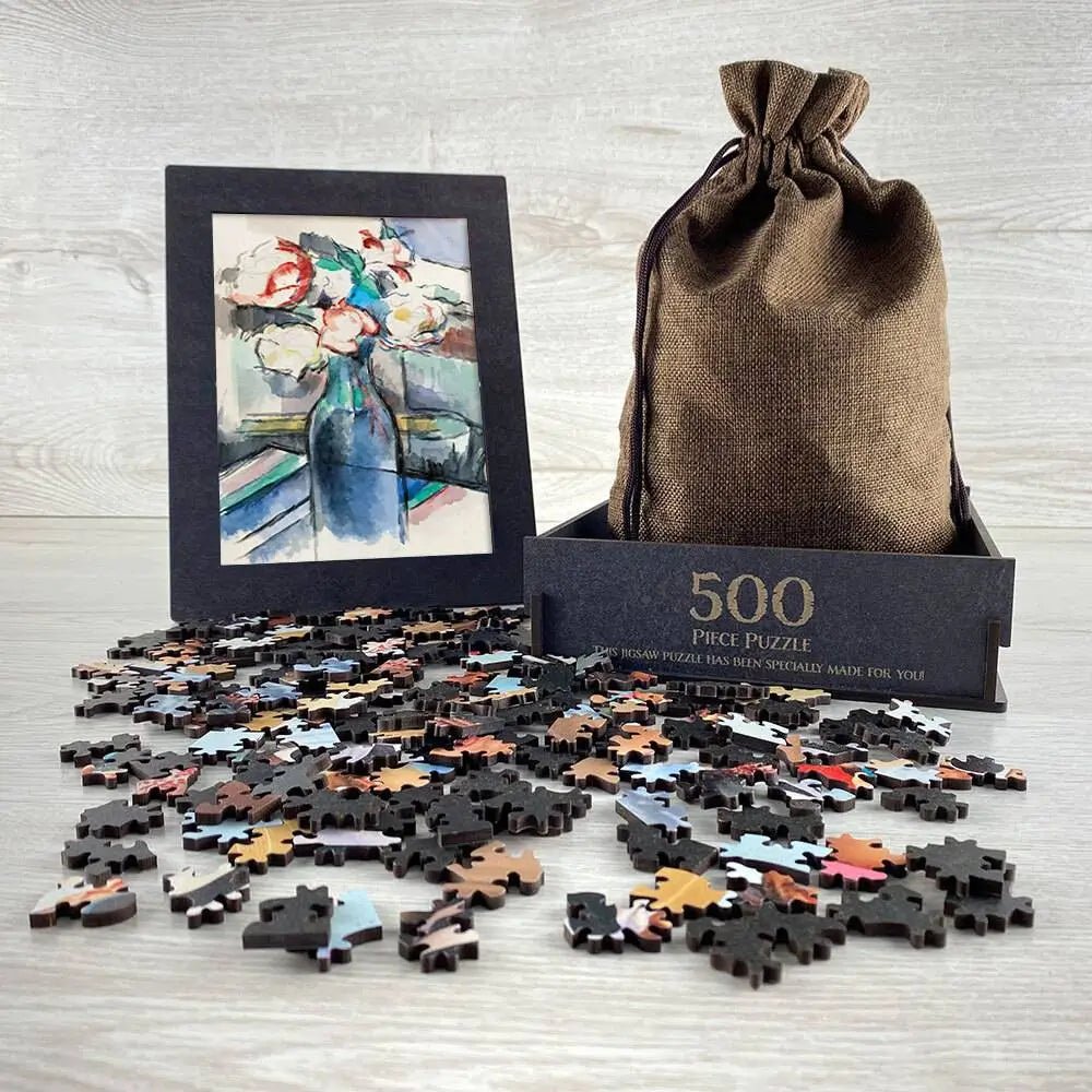 Roses in a Bottle Puzzle - PuzzlesPrint