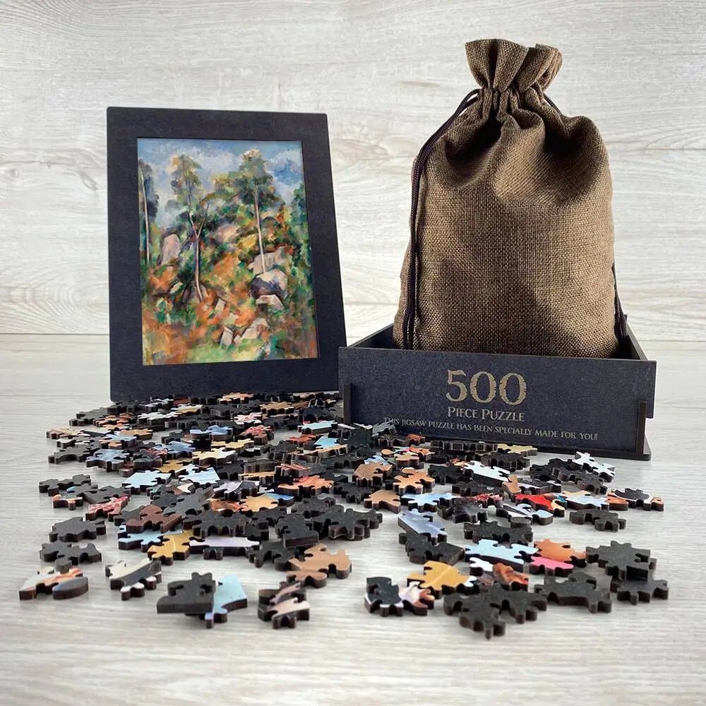 Rocks and Trees Puzzle - PuzzlesPrint