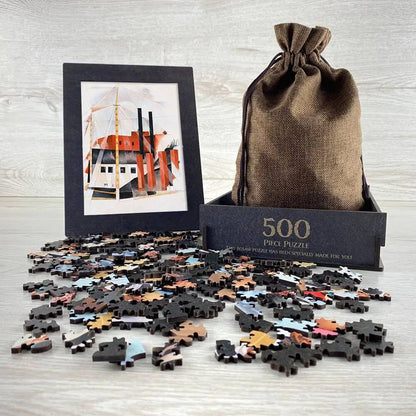 Piano Mover's Holiday Puzzle - PuzzlesPrint