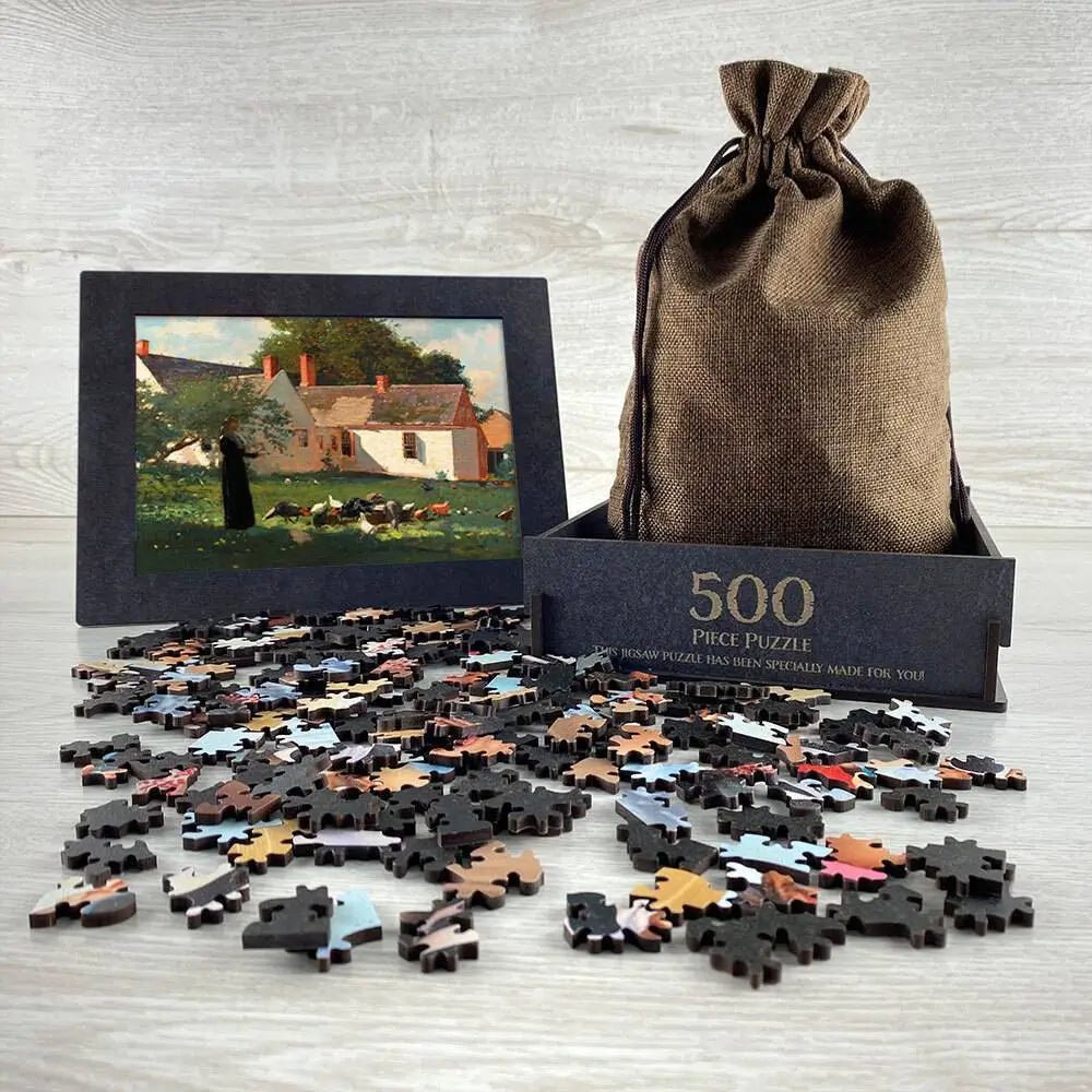 Farmyard Scene Puzzle - PuzzlesPrint