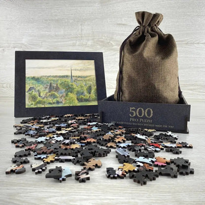 Landscape at Eragny Puzzle - PuzzlesPrint