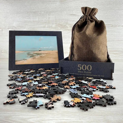 Beach at Low Tide (Mouth of the River) Puzzle - PuzzlesPrint