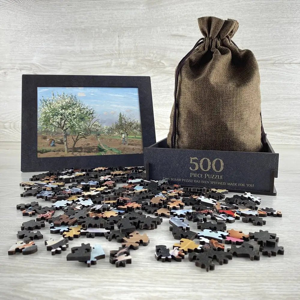 Orchard in Bloom, Louveciennes Puzzle - PuzzlesPrint